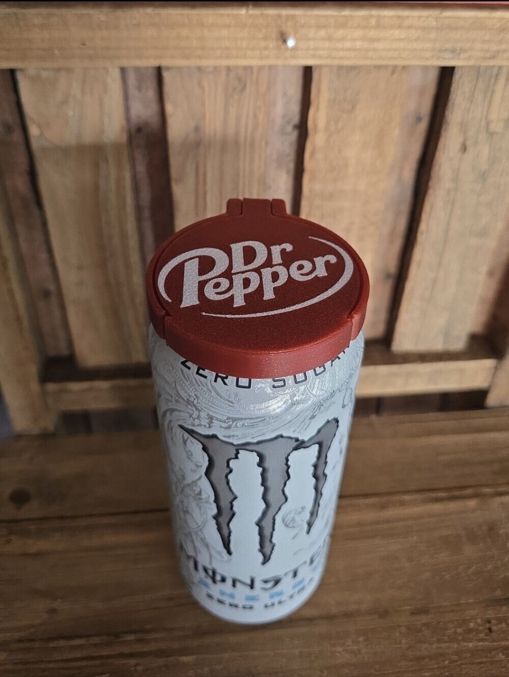 Dr. Pepper Can Cap